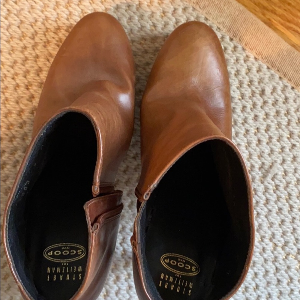 Brown booties